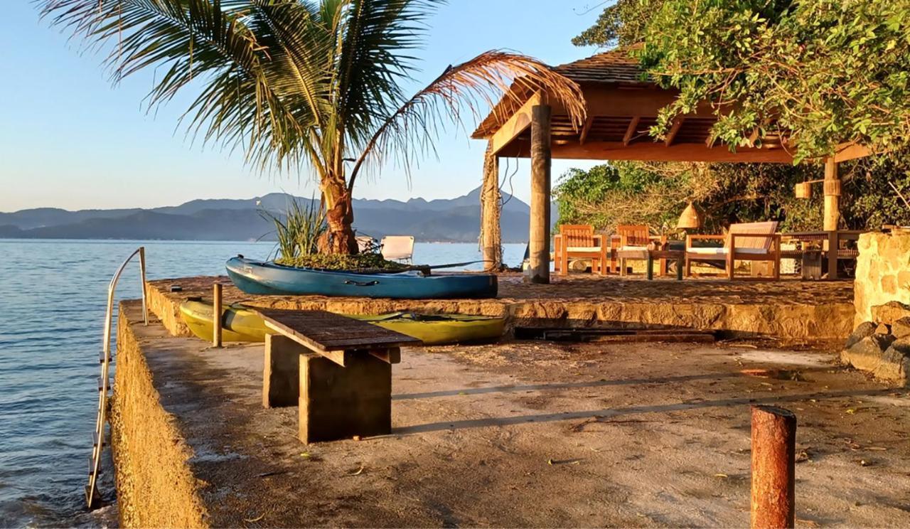 הוילה פאראטי Refugio Na Frente Do Mar Em Ilha De Araujo מראה חיצוני תמונה