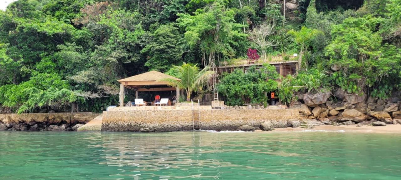 הוילה פאראטי Refugio Na Frente Do Mar Em Ilha De Araujo מראה חיצוני תמונה
